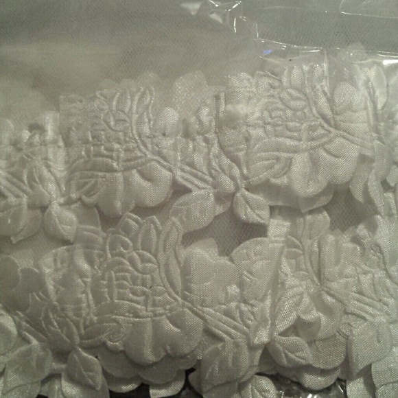 White veil without comb - Picture 2 of 2